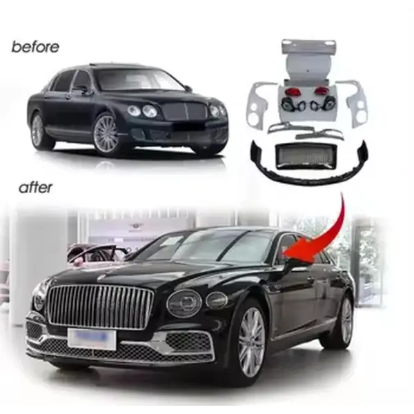 Bentley 2006 Body Kit 2002-2012 Upgrade 2020-2022 for Bentley Flying Spur Body Kit Bentley Facelift