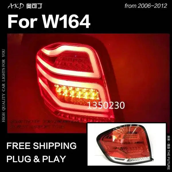 Benz W164 Tail Lights 2006-2012 ML350 ML400 ML500 LED Tail