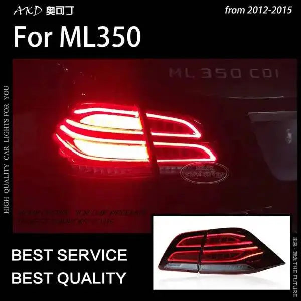 Benz W166 Tail Lights 2012-2015 ML350 ML400 GLE W166 LED