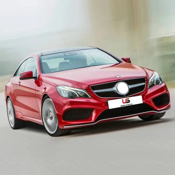 Use for BENZ W207(09-13Style)E-Class Upgrade to AMG63 Bodykit Front Bumper Grille Side Skirts Exhaust Pipe Tail Lamp
