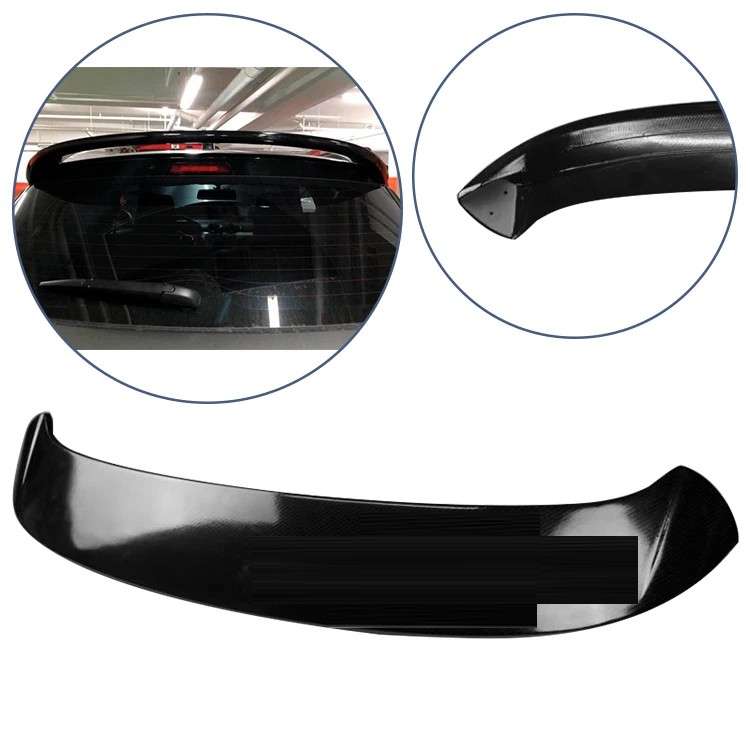 Car Craft Compatible With Maruti Suzuki Swift 2018-2024 Rear Trunk Wing Boot Spoiler Lip Splitter Skirt Ar-szk-012 Ar-suzuki-012 Glossy Black - CAR CRAFT INDIA