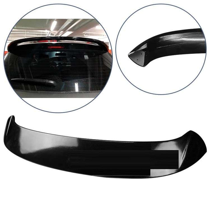 Car Craft Compatible With Maruti Suzuki Swift 2018-2024 Rear Trunk Wing Boot Spoiler Lip Splitter Skirt Ar-szk-012 Ar-suzuki-012 Glossy Black - CAR CRAFT INDIA