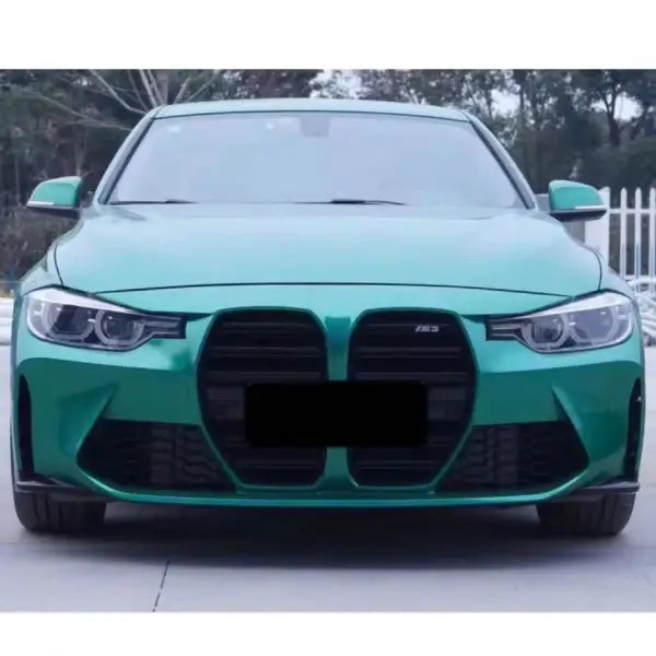 For Bmw 3 Series F30 F35 Upgrade G80 M3 Style Wide Body Kit Front Bumper Rear Bumper Side Skirts Bodykit