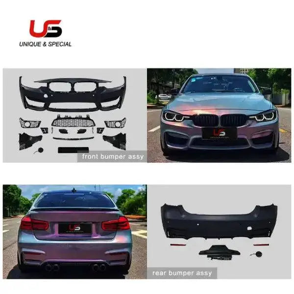 BMW 3 Series F30 2012-2018 M3 PP Bumper Body Kits Side