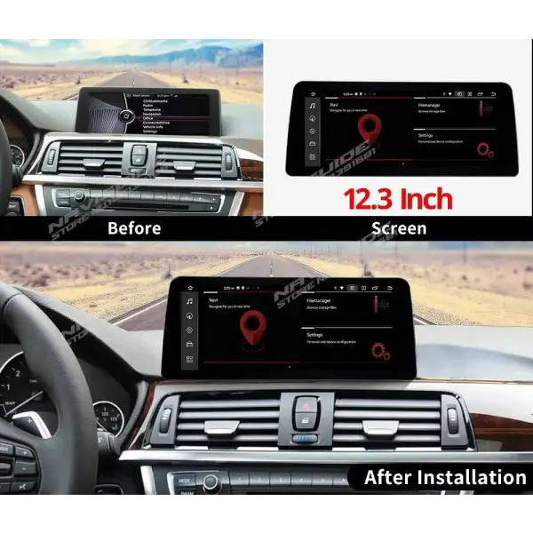 BMW 3 SERIES F30 F34 GT 2012-2018 ANDROID TOUCH SCREEN