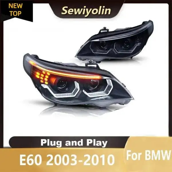 For BMW 5 Series E60 2003-2010 Car Headlight Assembly LED