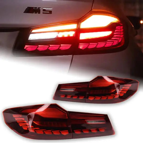 Bmw 5 Series G30 G38 2017-2022 Taillight Taillamp Light GTR