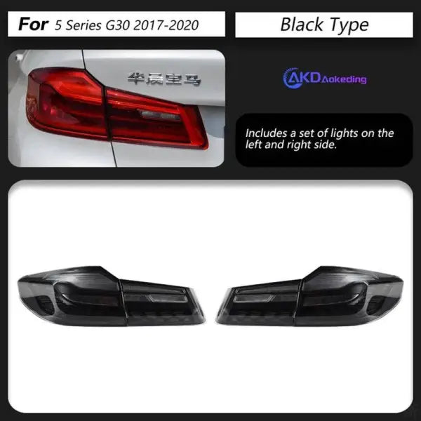 Bmw 5 Series G30 G38 2017-2022 Taillight Taillamp Light GTR