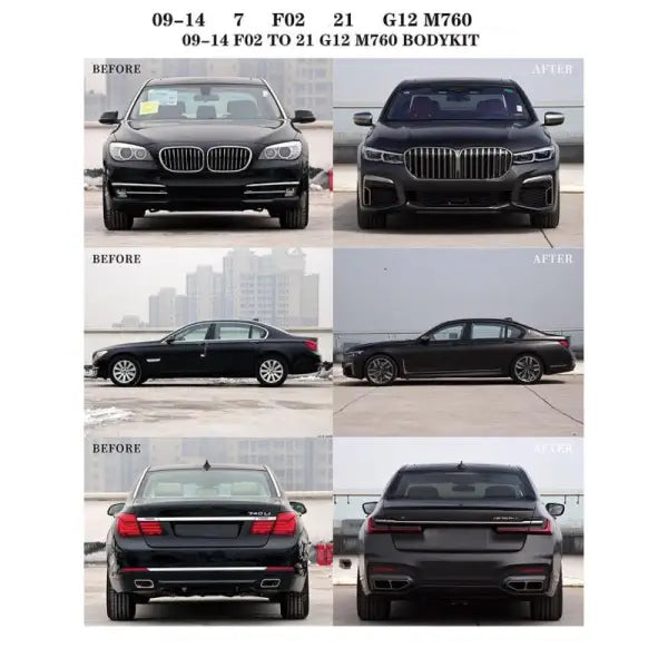 Bmw 7 Series F02 2009 - 2014 Upgrade Facelift Convert