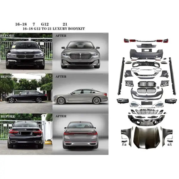 Bmw 7 Series G12 2016 - 2019 Upgrade Facelift Convert
