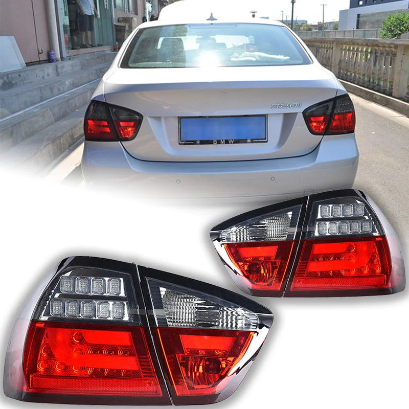 BMW E90 Tail Light 2005-2008 320I 323I325I 330I LED Tail Lamp DRL Signal Brake Reverse