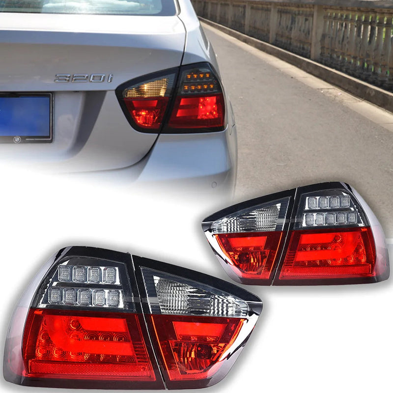 BMW E90 Tail Light 2005-2008 320I 323I325I 330I LED Tail Lamp DRL Signal Brake Reverse