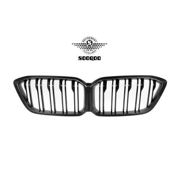 For BMW F87 M2 Grille MP Style Dry Carbon Fiber Front Grill for BMW M2 F87 LCI 2019-2022