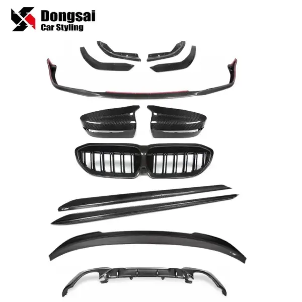 For BMW G20 M Sport Performance Dry Carbon Fiber Turning Part Body Kit for BMW G20 G28 2020-IN