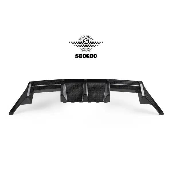 For BMW G87 Carbon Fiber Rear Diffuser OEM Style Dry Carbon Fiber Rear Bumper Lip for BMW M2 G87 2023-IN