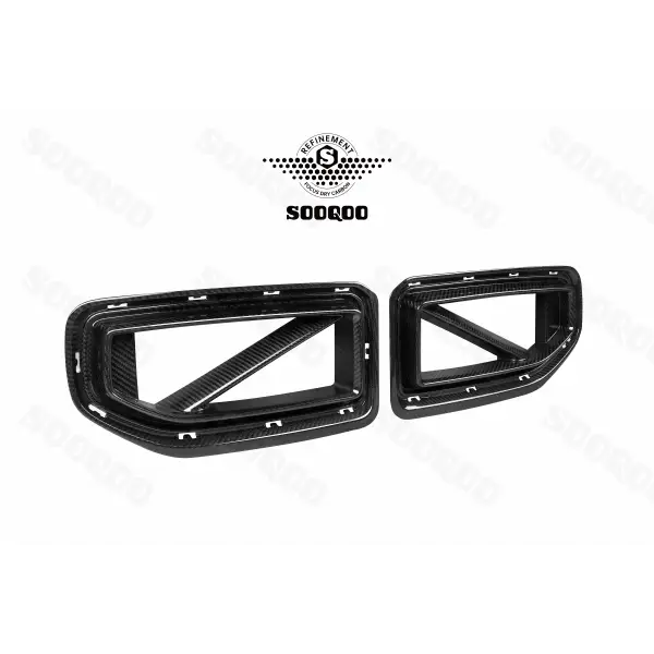 For BMW M2 G87 Center Grille  Style Dry Carbon Fiber Front Grill for BMW M2 G87 Coupe 2023-IN