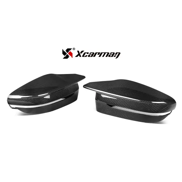 For BMW M2 G87 M3 G80 M4 G82 G83 Mirror Cover Dry Carbon Fiber RHD OEM Style Mirror Covers Caps