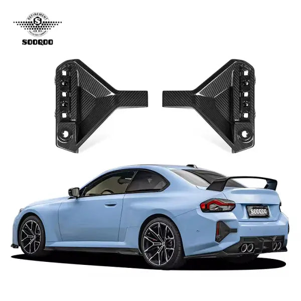For BMW M2 G87 Rear Bumper Attachments  Style Dry Carbon Fiber Rear Bumper for BMW M2 G87 Coupe 2023-IN