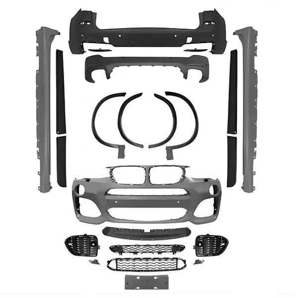 BMW X3 F25 2014-2017 LCI UPGRADED BODYKIT TO X3M F25 M TECH