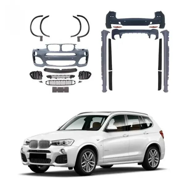 BMW X3 F25 2014-2017 LCI UPGRADED BODYKIT TO X3M F25 M TECH