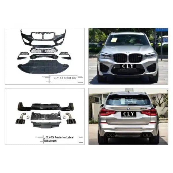 BMW X3 G01 2018-2022 UPGRADE TO X3 G01 F97 X3M SPORTS