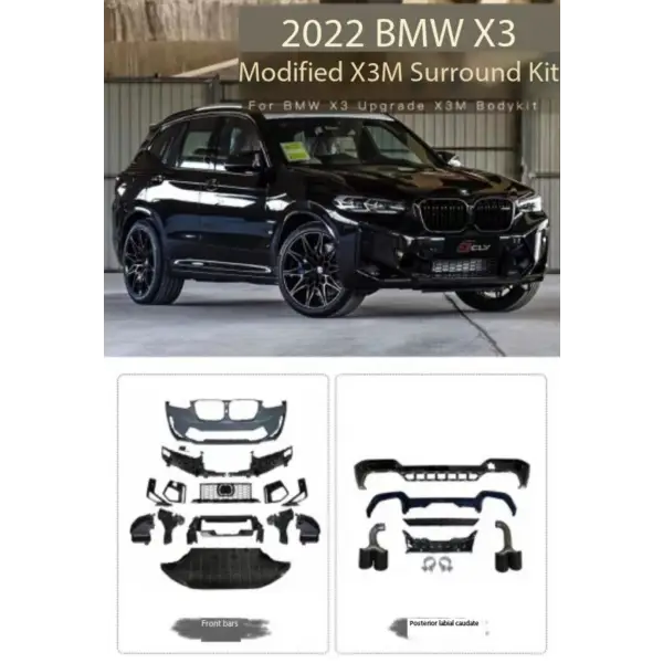 BMW X3 G01 LCI 2023 UPGRADE TO X3 G01 F97 X3M SPORTS