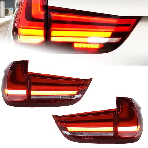 BMW X5 F15 LED Tail Light 2014-2018 F15 Rear Fog Brake Turn Signal Lamp Automotive