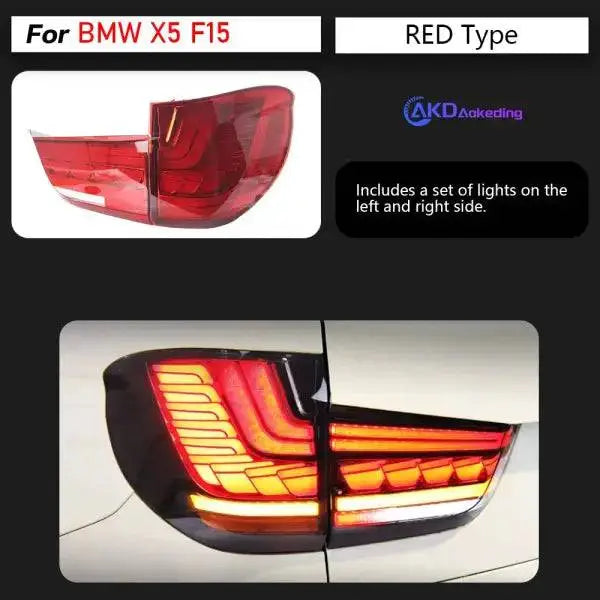 BMW X5 Tail Lights 2014-2018 F15 LED Tail Lamp DRL Signal