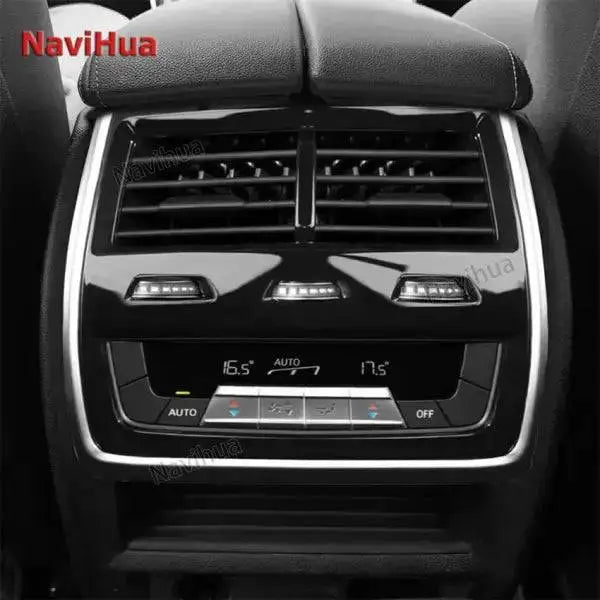 for BMW X5 X6 X7 2019 2024 Car Rear AC Control Screen Panel