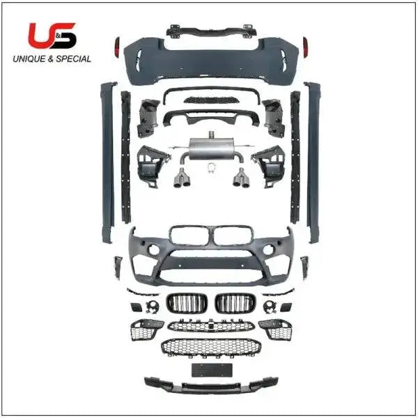 Use for BMW X6 F16 (13-18Style) Upgrade to X5M Bodykit