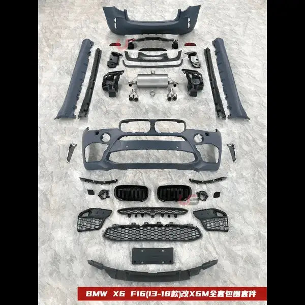 Use for BMW X6 F16 (13-18Style) Upgrade to X5M Bodykit