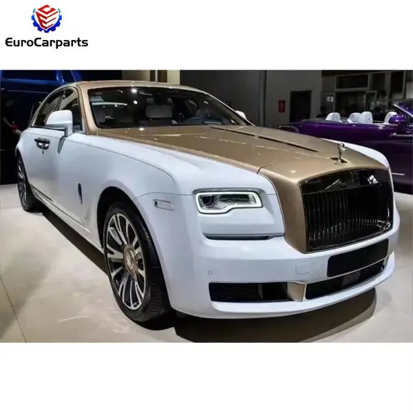 Body Kit for 2013 to 2018 Year Rolls Royce Ghost Old to New Body Kit Car Bumpers Car with Hood Lights Grille