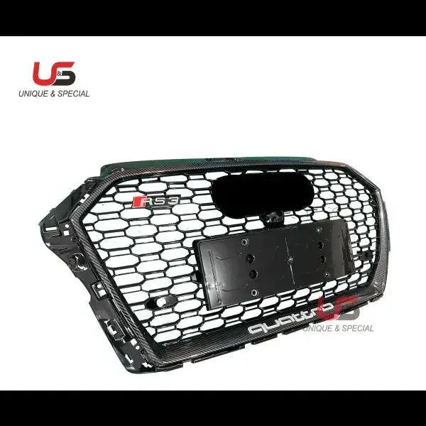 Body Kit Carbon Fiber Honeycomb Mesh Grille for Audi A3