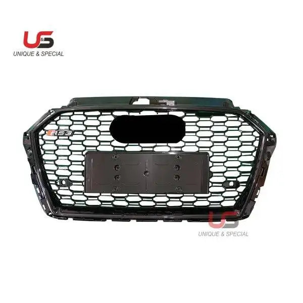 Body Kit Electroplating Silver Honeycomb Mesh Grille