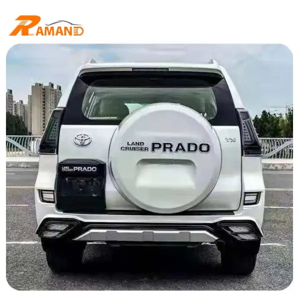 Body Kit for PRADO Front and Rear Bumper with LED Light for LAND CRUISER FJ90 PRADO Bodykit 2011-2017