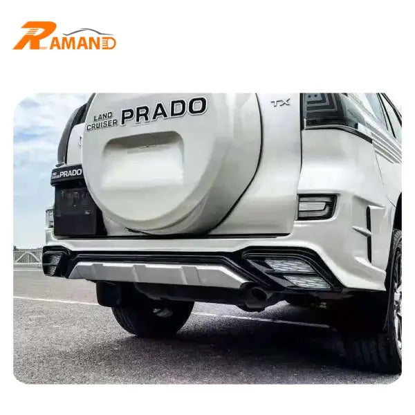 Body Kit for PRADO Front and Rear Bumper with LED Light for LAND CRUISER FJ90 PRADO Bodykit 2011-2017