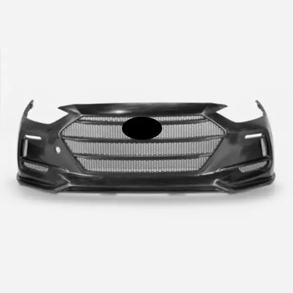 Body Kit Resin Front Bumper Assembly Grille for Hyundai Elantra AD Style Convert EPA Style Surround Car