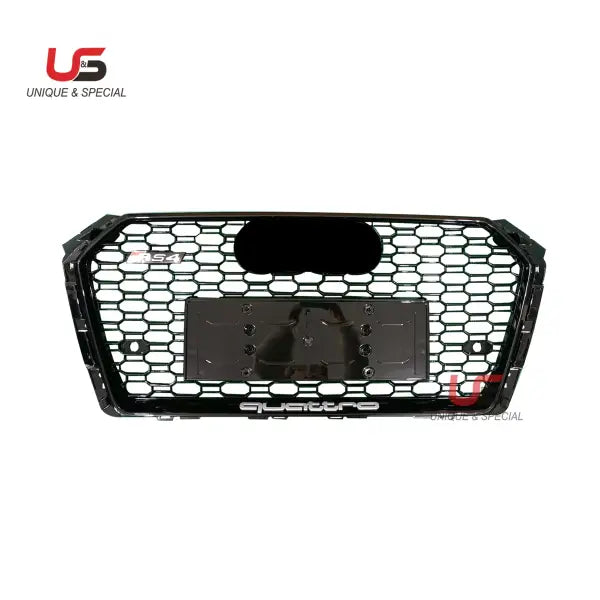 Body Parts Front Bumper and Lip Body Kit with Grille for 2017-2020 Audi A4 B9 Upgrade RS4 Style Bumper Kits