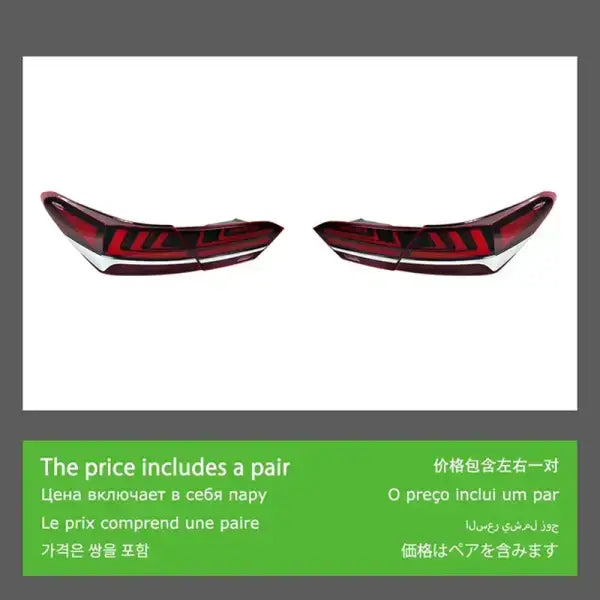 Brand New Tail lamp light for Toyota Camry Tail Lights 2018