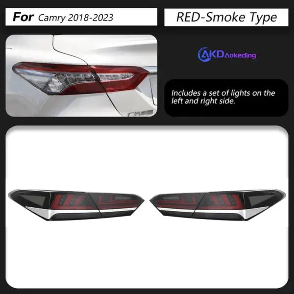 Brand New Tail Lamp for Toyota Camry Tail Lights 2018 Camry XSE LED Tail Lamp Upgrade to LS400 Design LED Dynamic Signal