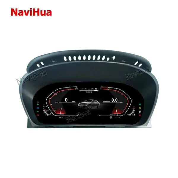 Built in GPS Navigation System 12.3 Inch Panel Screen Car Digital Speedometer Meter Gauge Dashboard for BMW E60 20004-2010