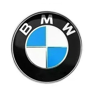 Car Craft Compatible With Bmw 1 2 3 4 5 6 7 Series Z4 X1 X2 X3 X4 X5 X6 X7 Front Rear Hood Bonnet Trunk Boot Badge Emblem Logo Blue And White 95mm - CAR CRAFT INDIA