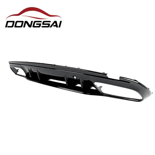 C63 Style Rear Bumper Lip Fins Spoiler Winglet Splitter Diffuser for Mercedes Benz C Class W205 C43 2013+