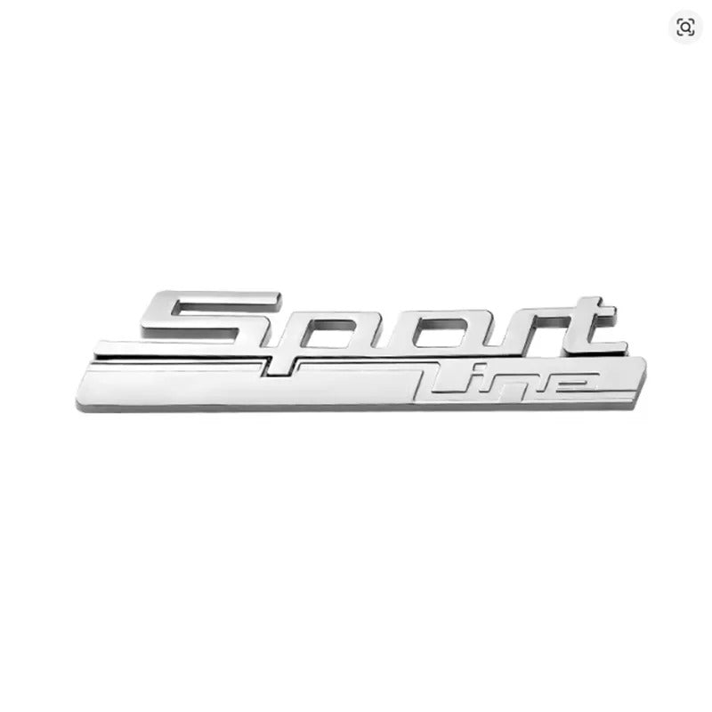 Car Craft Compatible With Bmw 1 2 3 4 5 6 7 Series Z4 X1 X2 X3 X4 X5 X6 X7 Sports Line Chrome Badge Emblem Logo Letter - CAR CRAFT INDIA