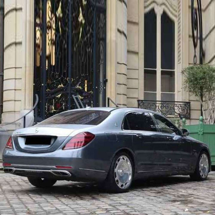 Car Craft Compatible With Mercedes A B C E S W177 W205 W206 W212 W213 W214 W221 W222 W223 G Glass W464 W464 W465 Gla W156 W247 Gle Gls W166 W167 Forged Alloy Wheel Macwheel Rim Maybach Style 22 Inch 1PC - CAR CRAFT INDIA