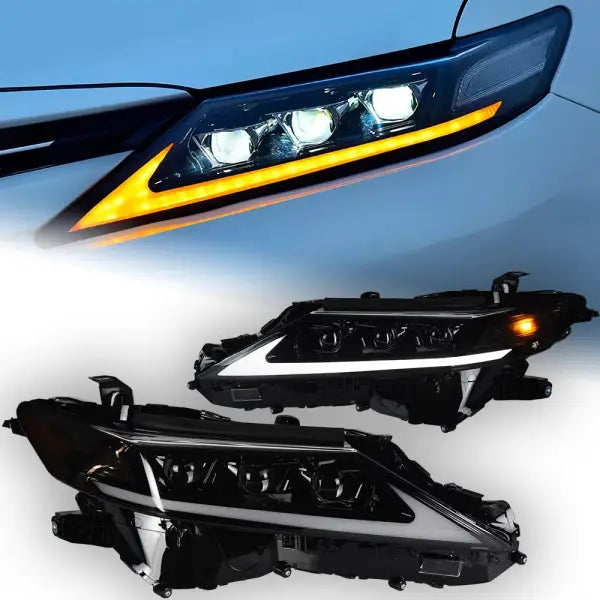 Camry V60 Headlights 2018-2021 Camry XSE XLE SE LE LED Headlight LED Projector Lens Automotive