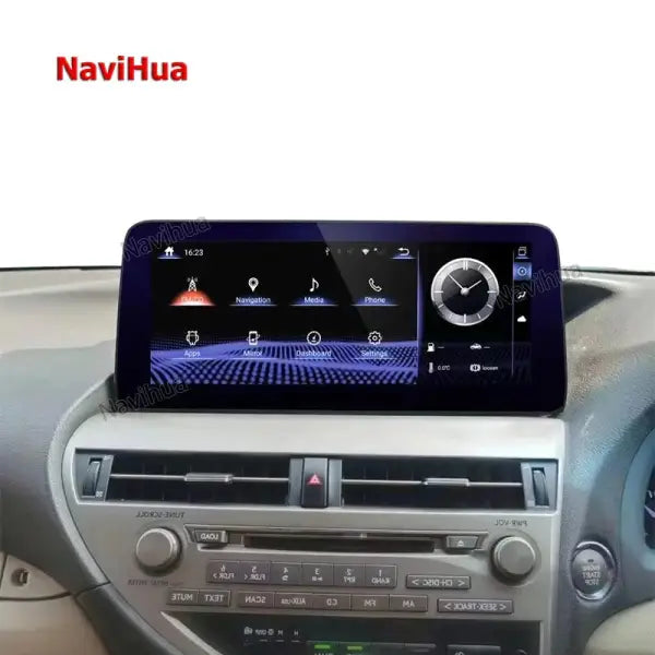 Car Android GPS Navigator DVD Player for Lexus RX 12.3 Inch Touch Screen Multimedia System Android Navigation Auto