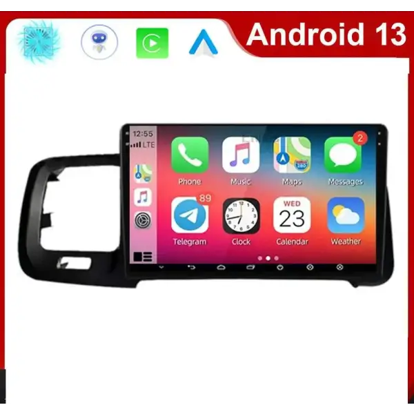 Car Android For Volvo S60 V60 2008-2020 LHD RHD Auto Radio