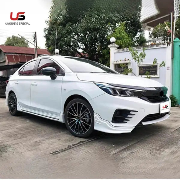 Car Auto Parts for 2020 Honda City Front and Rear Lip PP Bumper Spoiler Bumper Differ Protector Side Skirts