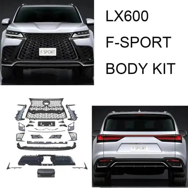 Car Body Kit LX600 Bumper Body Kit for Lexus LX600 F-SPORT